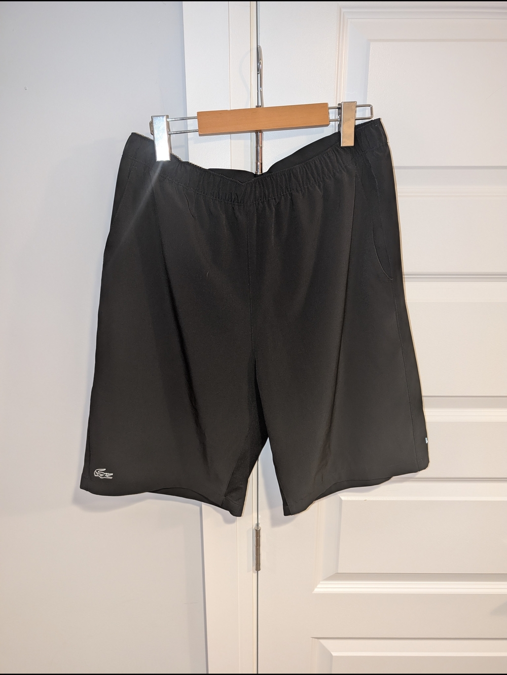 Lacoste Black Athletic Shorts